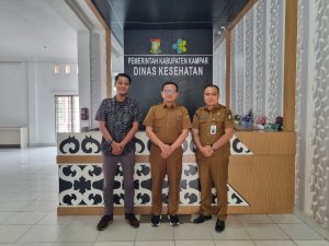 14 Nov 23 Tim infokes bertemu dengan sekdis dan kabid perencanaan kab kampar riau